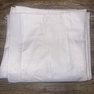 NEW ONE Eclipse Blackout Rod Pocket Panel Curtain Drape 42"x84" Braxton WHITE